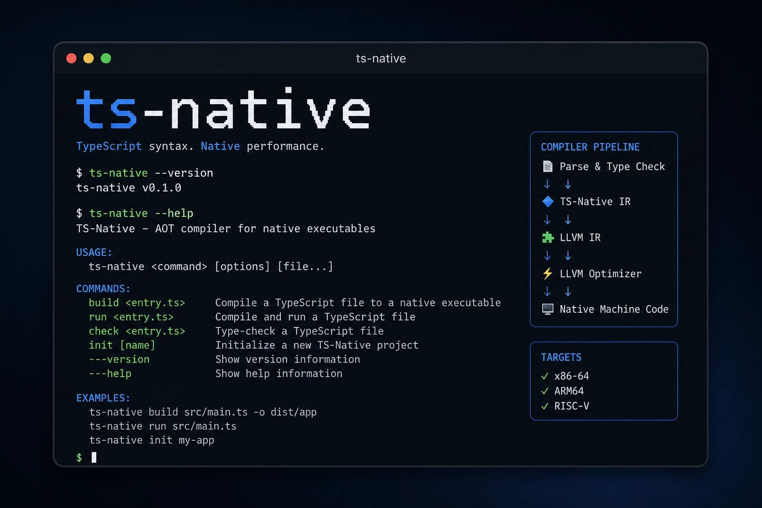 TS-Native project cover